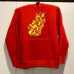 Preston Fire Merch Pizza Hoodie - Youth Medium